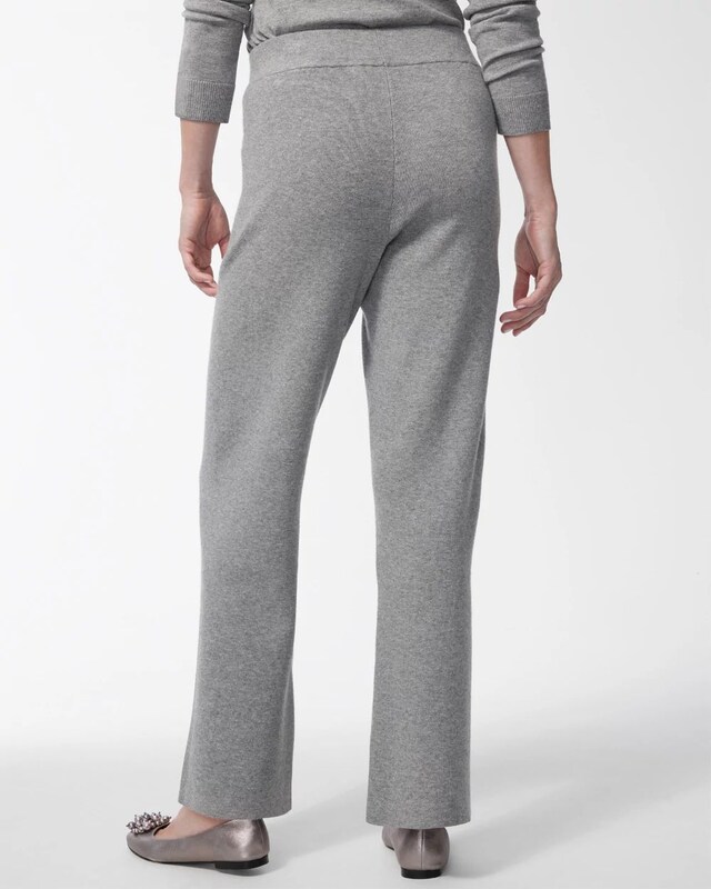 Zenergy Luxe Cashmere Blend Wide Leg Pants - image 3